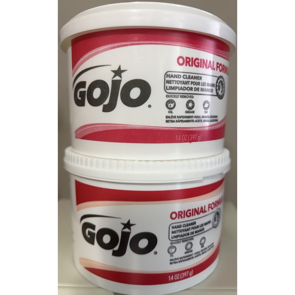 Gojo Original Formula Hand Cleaner 14 Ounce NEW Lot Of 2